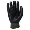 Erb Safety Republic ANSI Cut Level A5 Aramid Glove, Nitrile Coated, SM, PR 22485